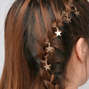 Christmas Barrette Fake Braid Hair Clip