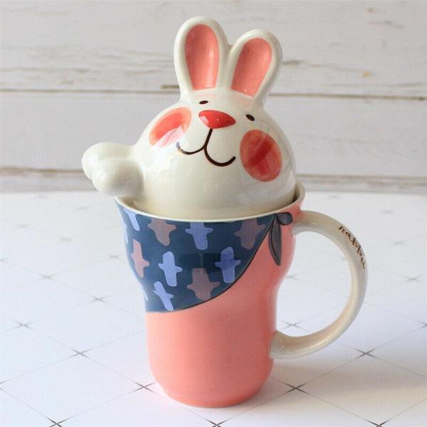 3D Animal Heat Resistance Ceramic Drinking Cup