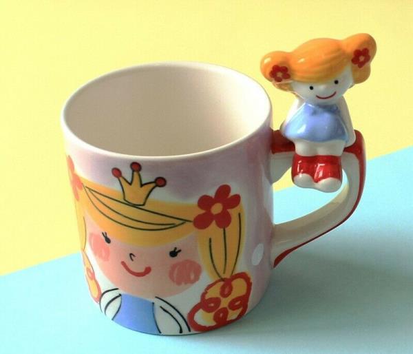 Cartoon 3D Animal Ceramic Kids Drinking Cup