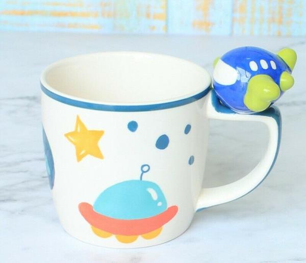 Cartoon 3D Animal Ceramic Kids Drinking Cup