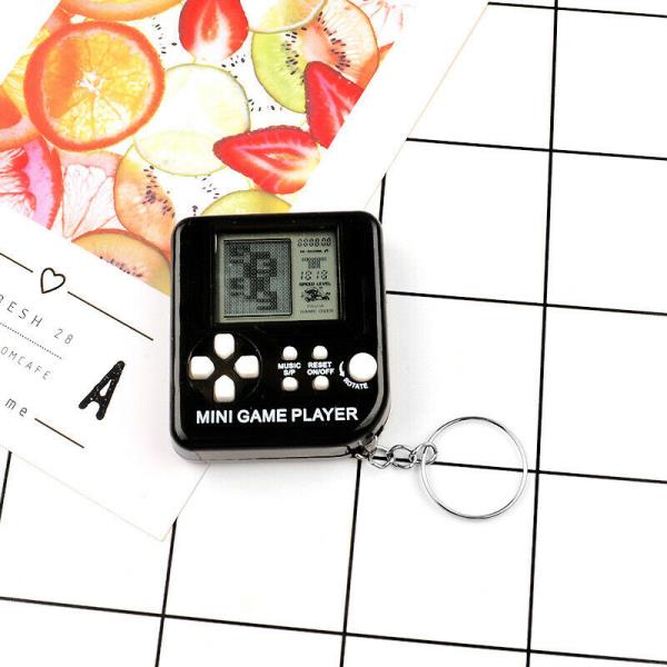 Retro Mini Pocket Educational Block Game Keyring