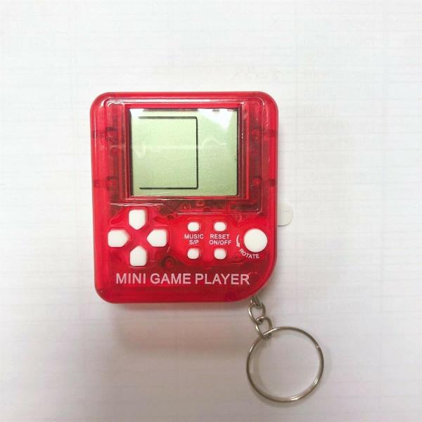 Retro Mini Pocket Educational Block Game Keyring