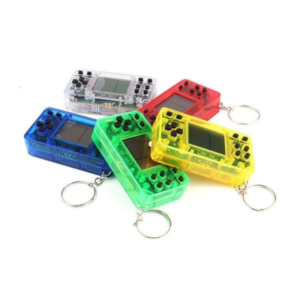 Classic Mini Pocket Handheld Block Console Keyring