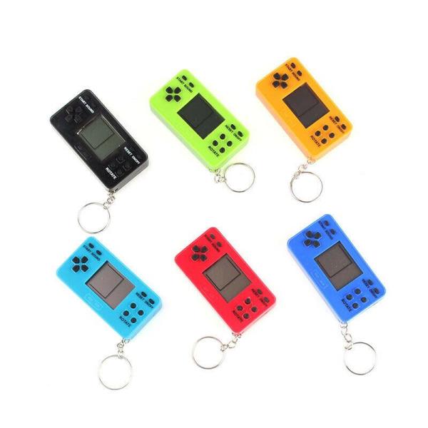 Classic Mini Pocket Handheld Block Console Keyring