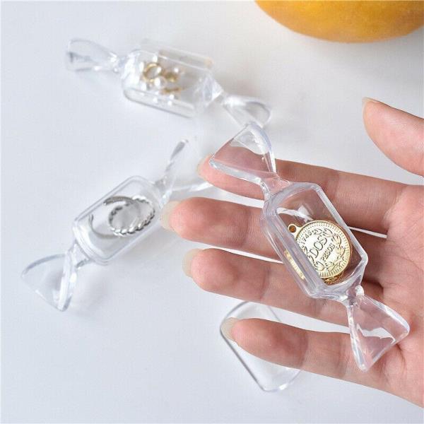 8 Portable Candy Shape Small Jewellery Novelty Cases