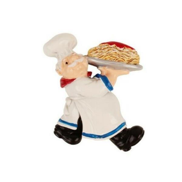 3D Resin Chef Cook Fridge Magnet