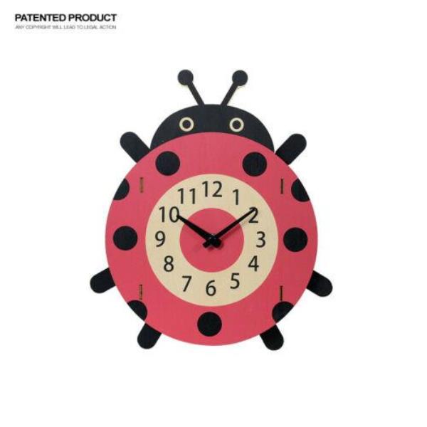 Kids Swing Pendulum Wooden Wall Clock