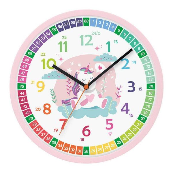 10 Inch Early Childhood Learning Round Wall Clock