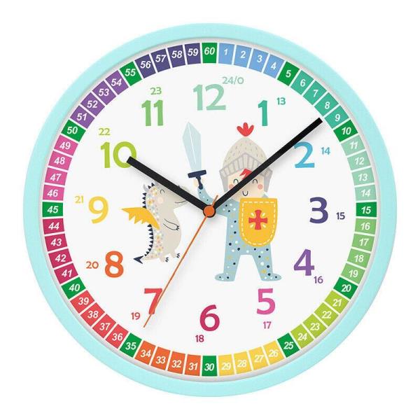 10 Inch Early Childhood Learning Round Wall Clock