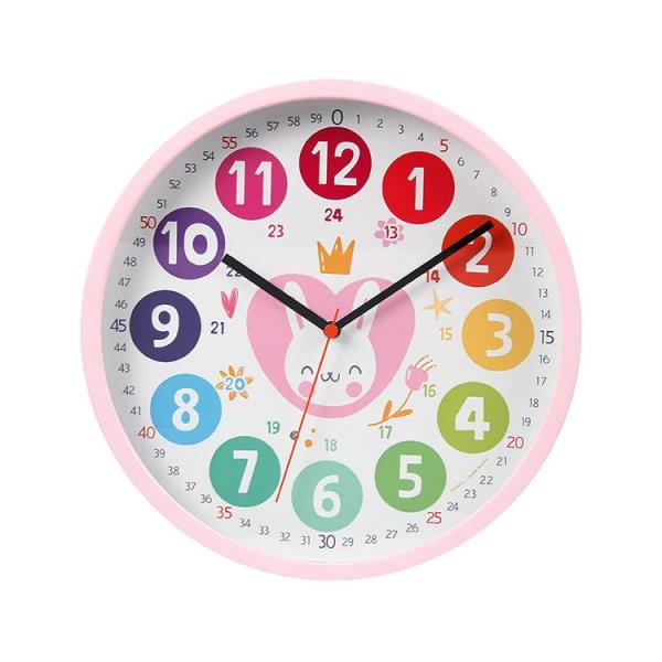 10 Inch Early Childhood Learning Round Wall Clock