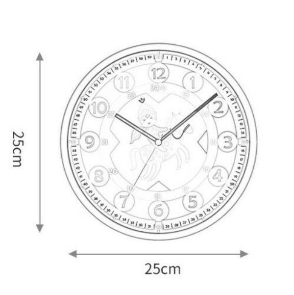 10 Inch Early Childhood Learning Round Wall Clock