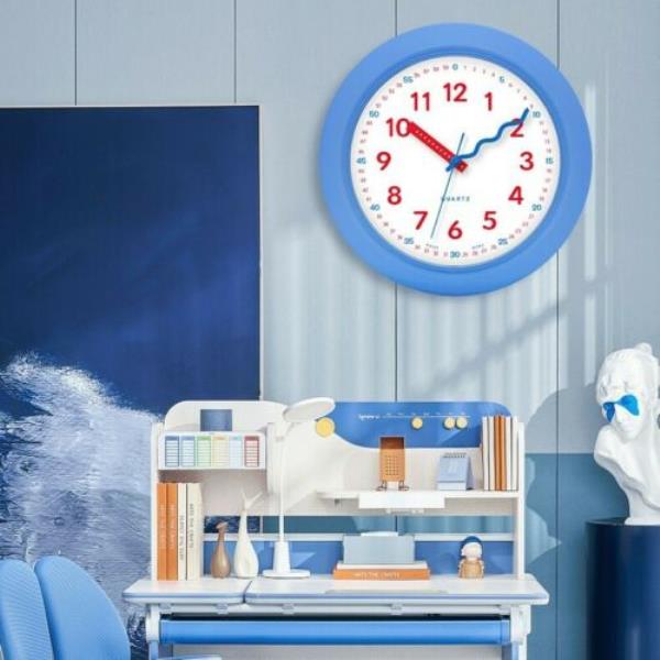 9 Inch Early Childhood Learning Round Wall Clock