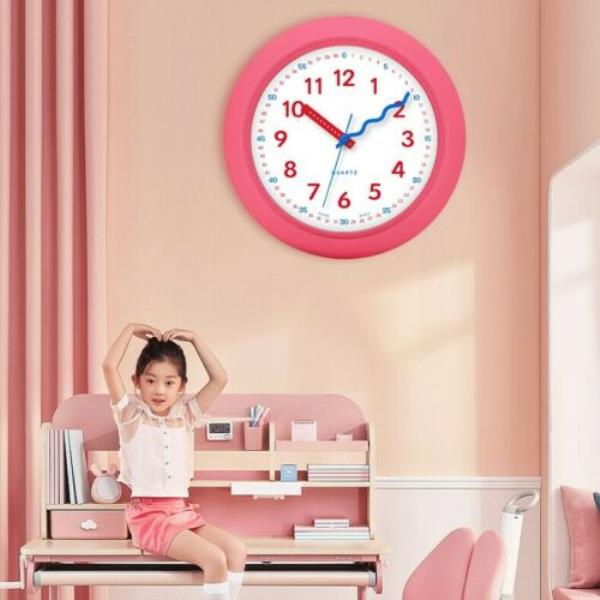 9 Inch Early Childhood Learning Round Wall Clock