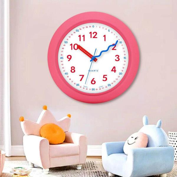 9 Inch Early Childhood Learning Round Wall Clock