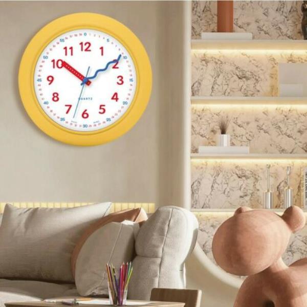 9 Inch Early Childhood Learning Round Wall Clock