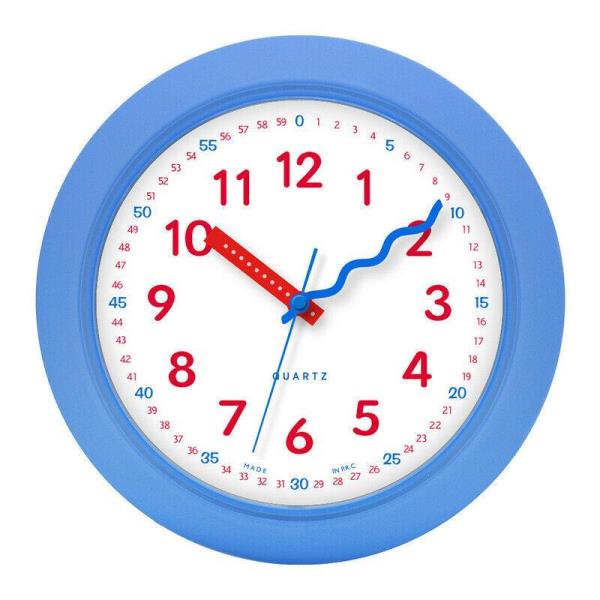 9 Inch Early Childhood Learning Round Wall Clock