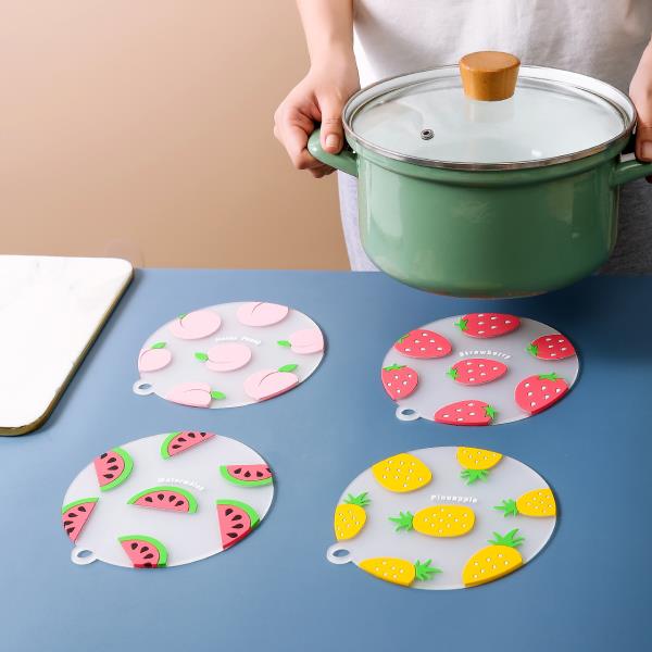 Candy Fruit Patterned Heat Insulation Coaster