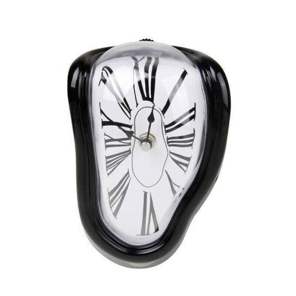 Retro Vintage Melting Silent Decoration Clock