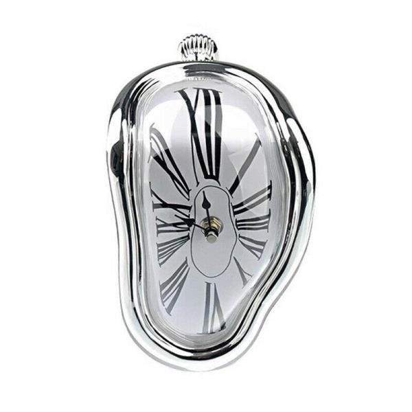 Retro Vintage Melting Silent Decoration Clock