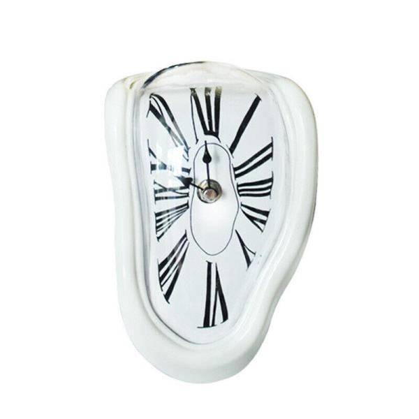 Retro Vintage Melting Silent Decoration Clock