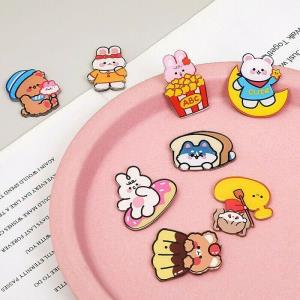 16 Cute Cartoon Fruit Fridge Magnets