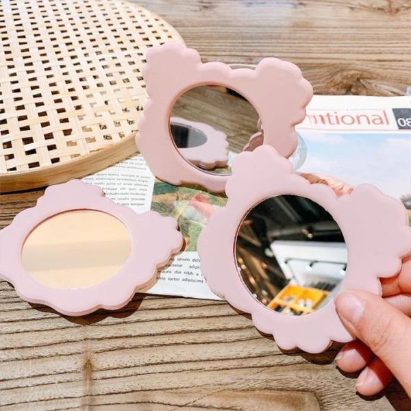 Cartoon Silicon Portable Pocket Mirror