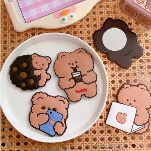 Cartoon Silicon Portable Pocket Mirror