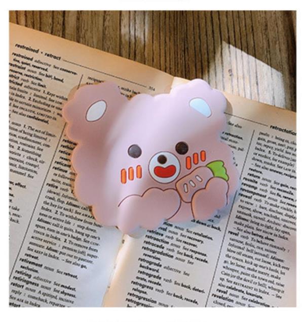 Cartoon Silicon Portable Pocket Mirror