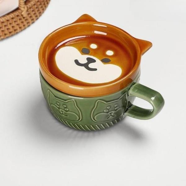 Cartoon Cat Porcelain Ceramic Drink Mug