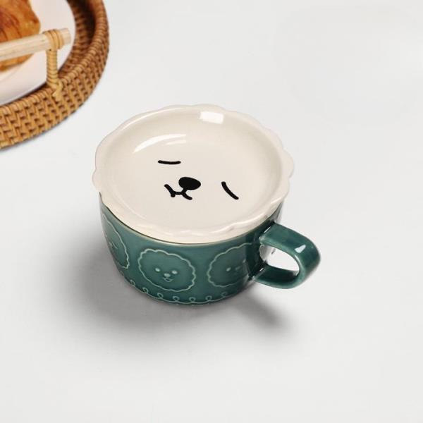 Cartoon Cat Porcelain Ceramic Drink Mug