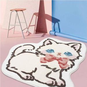 Cartoon Animal Soft Diatom Mud Non Slip Bathroom Mat