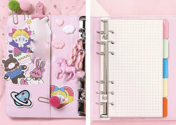 Cartoon Diary Journal Notebook Set