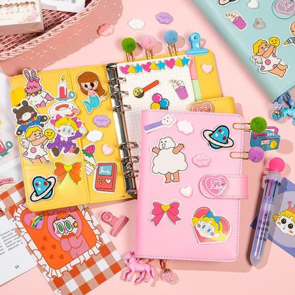 Cartoon Diary Journal Notebook Set