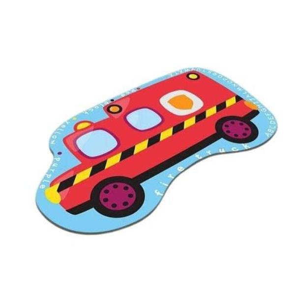 Large Cartoon Vehicle Floor Rug