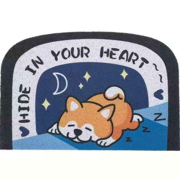 Cute Cartoon Dog Anti Slippery Door Mat