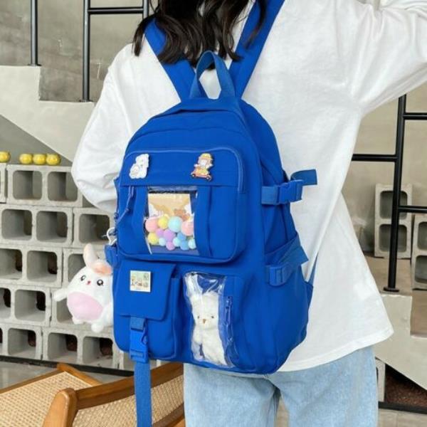 Large Durable Multi Pockets School Backpack