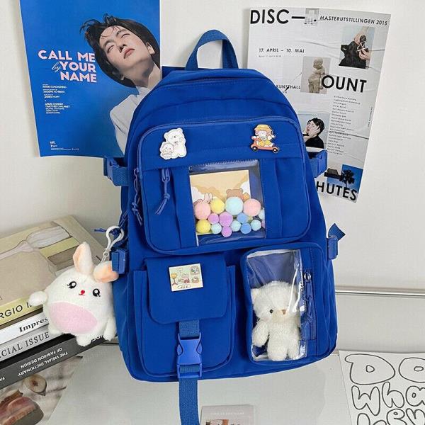 Large Durable Multi Pockets School Backpack