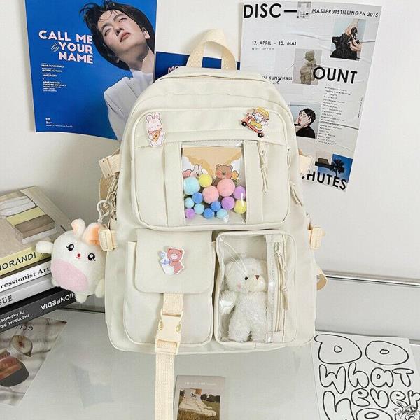 Large Durable Multi Pockets School Backpack