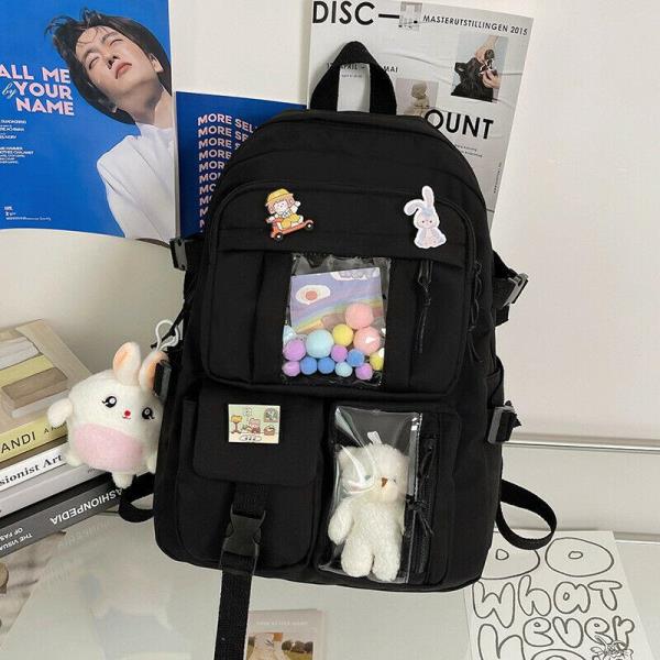 Large Durable Multi Pockets School Backpack