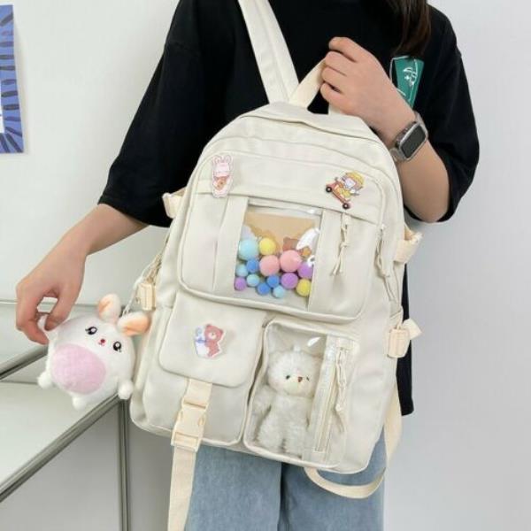 Large Durable Multi Pockets School Backpack