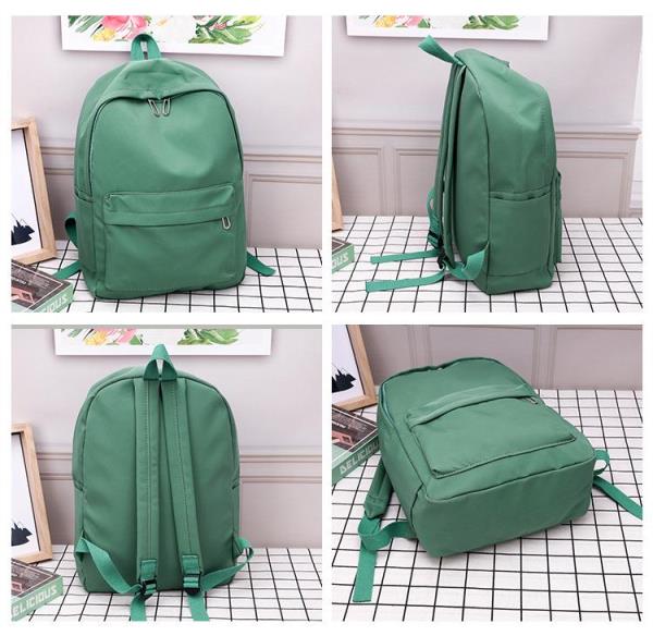 Candy Colour Durable School Backpack