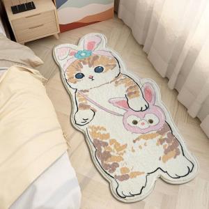 Big Cartoon Rabbit Floor Rug