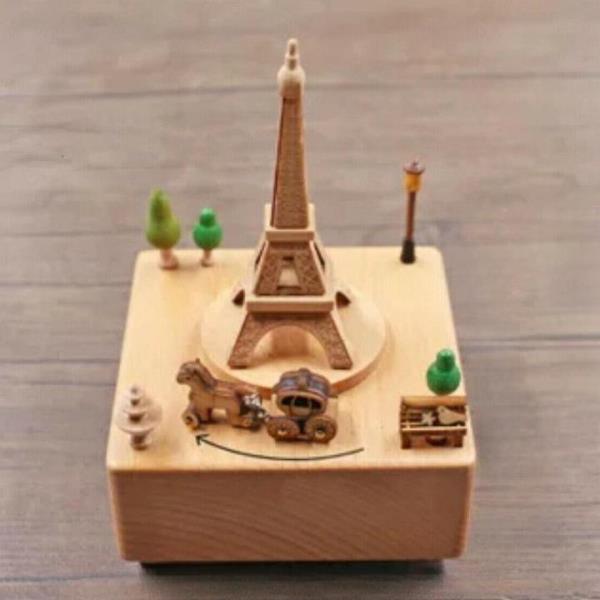 Moving Training Wooden Music Box