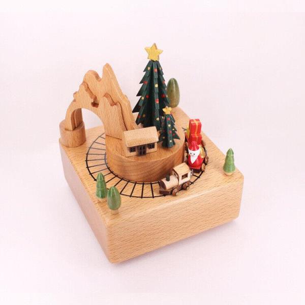 Moving Training Wooden Music Box