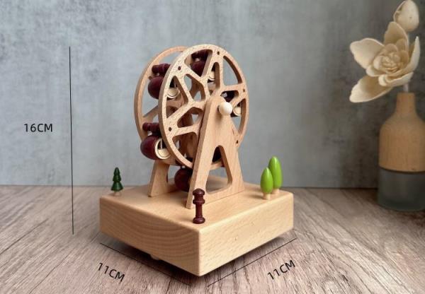 Moving Training Wooden Music Box