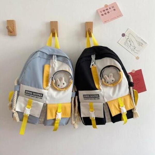 Candy Chic Decoration Pocket School Backpack