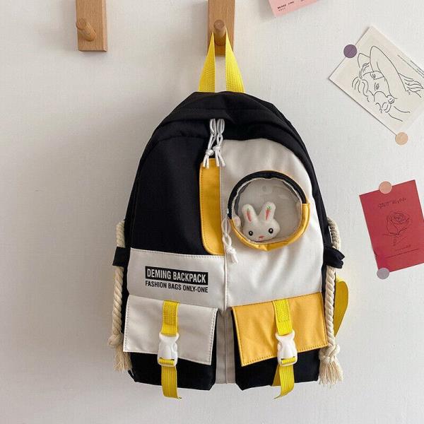 Candy Chic Decoration Pocket School Backpack