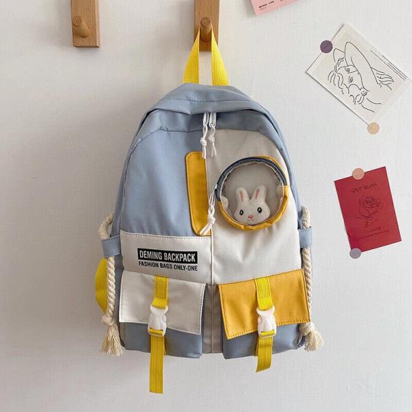 Candy Chic Decoration Pocket School Backpack