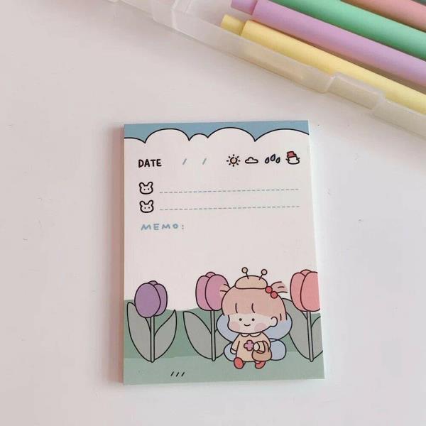 Creative Cartoon Memo Notes