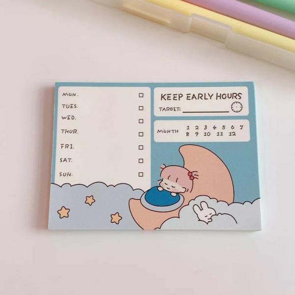 Creative Cartoon Memo Notes